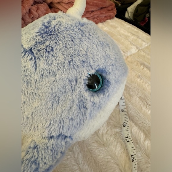 Aurora Narwal soft plushie stuffed animal - Picture 3 of 4